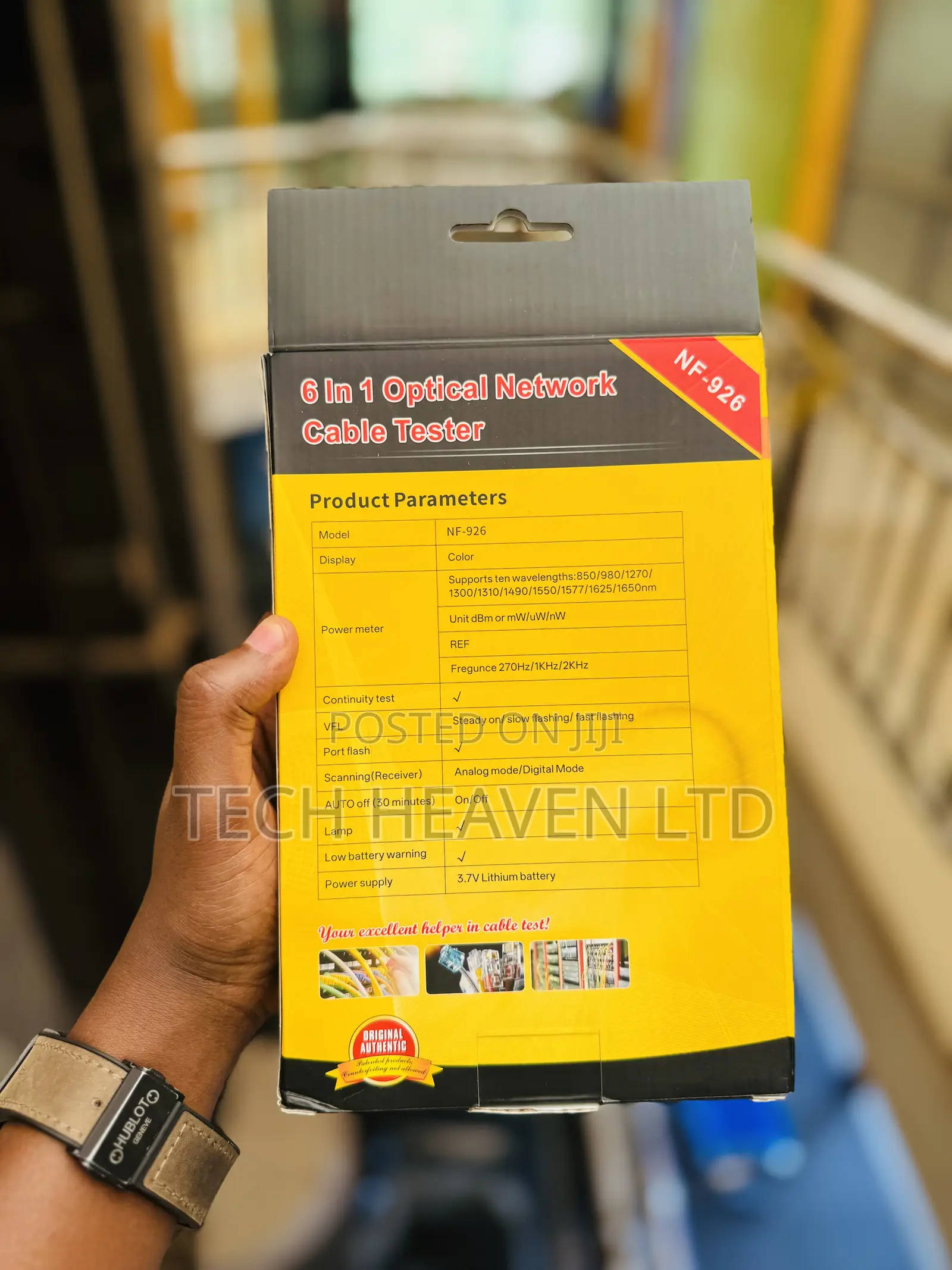 Professional Network Cable Tester Optical Power Meter