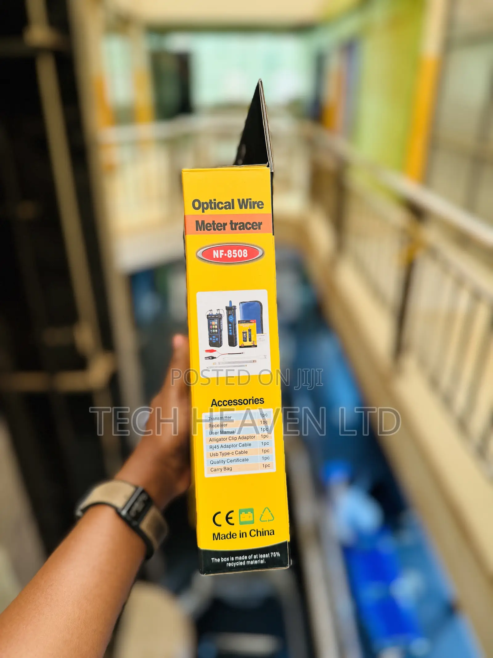Network Cable Tester With Optical Power Meter