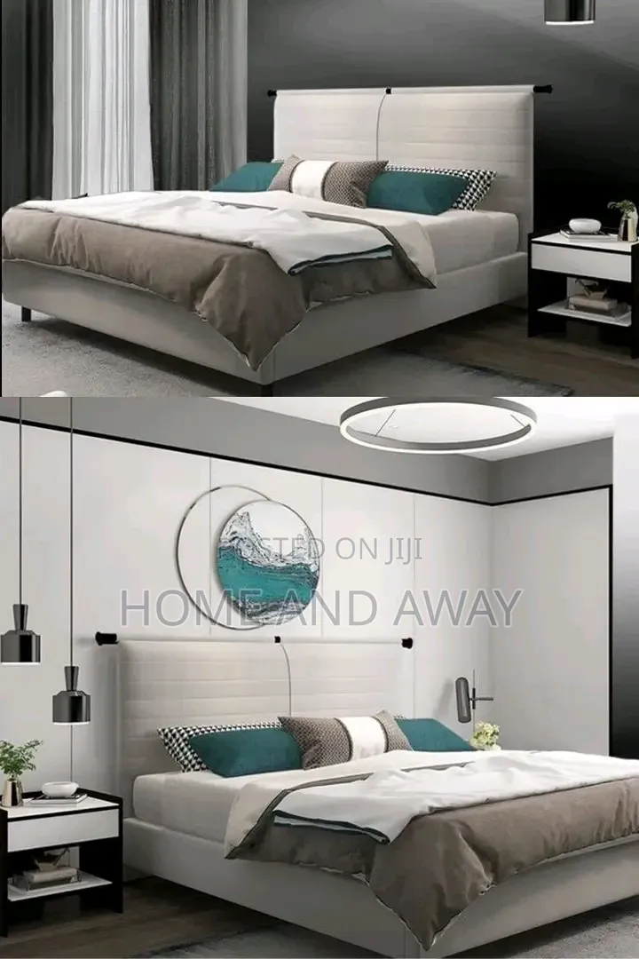 Off-White Dressed Beds in Any Colour From 1,500,000/- With Delivery