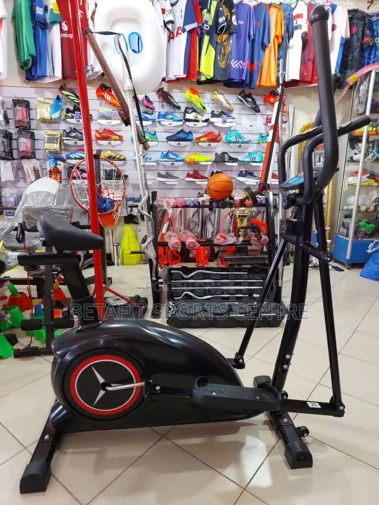Elliptical Cross Trainer and Exercise Bike