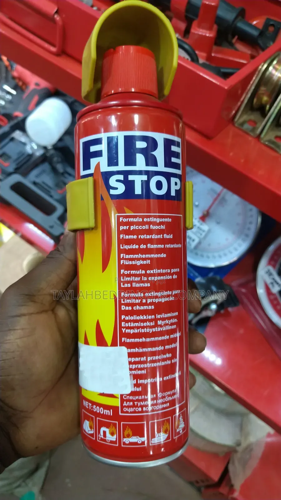 500ml Fire Extinguisher Dry Chemicalpowder Extremely Safe Long Service