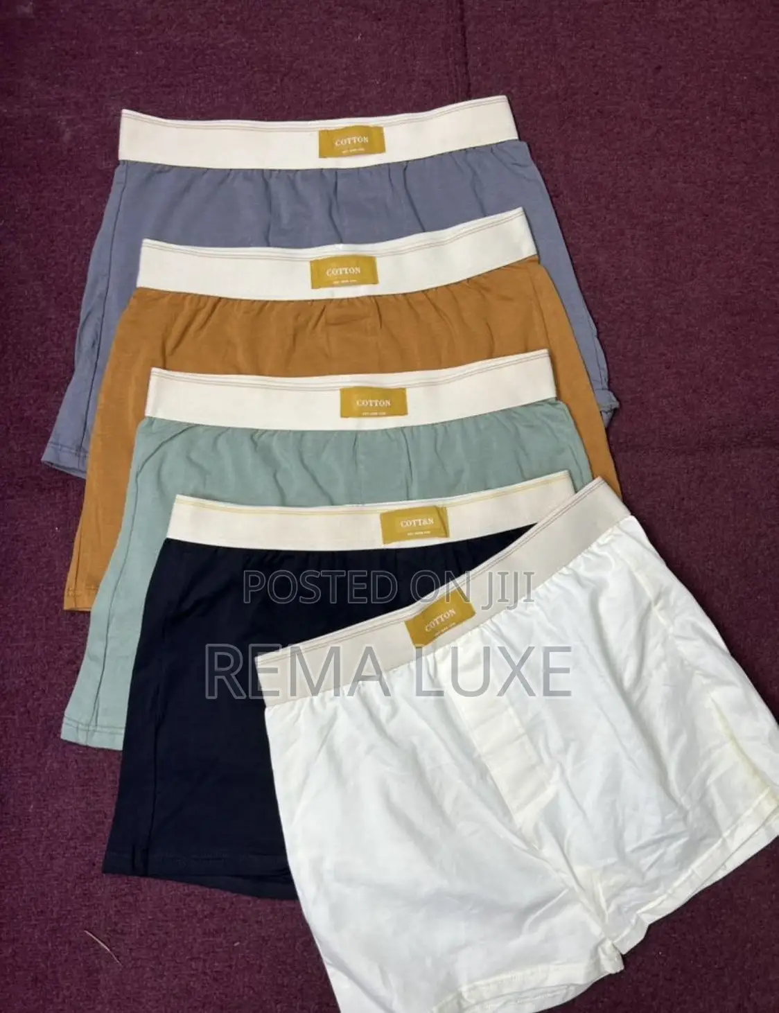 Cotton Boxers and Label