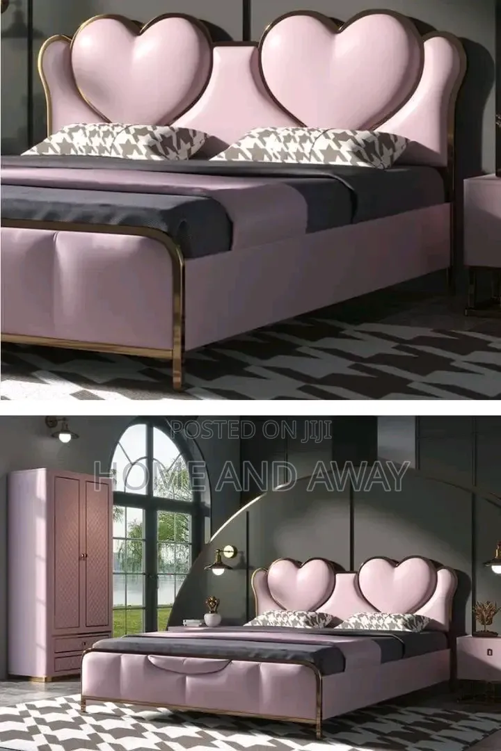Love Birds Dressed Beds in Any Colour From