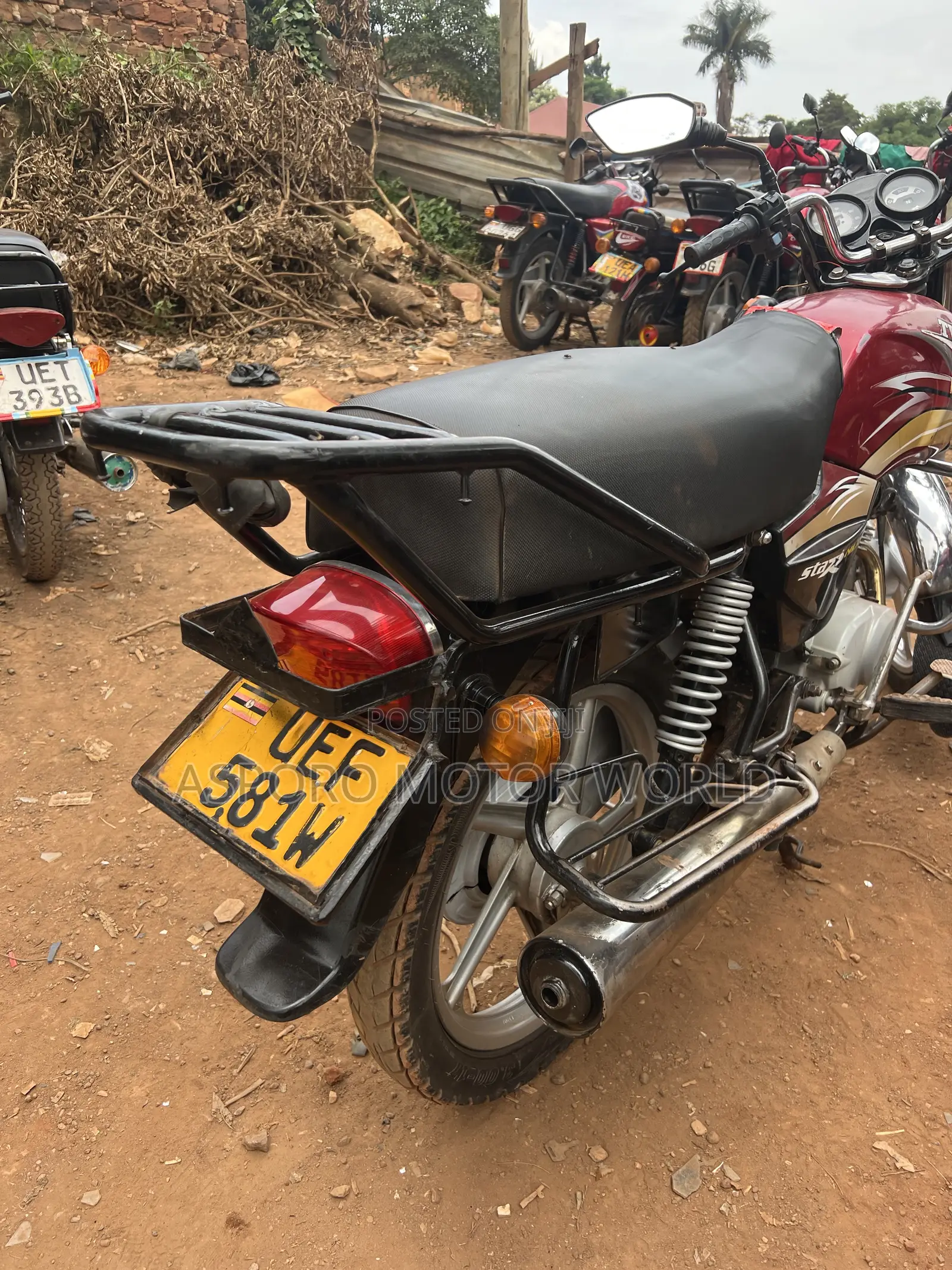 TVS XL 100 2019 Red