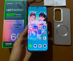 New Infinix Hot 60 Pro+ 256 GB Silver