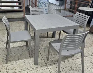 Garden Dinning Table and Chair Armless