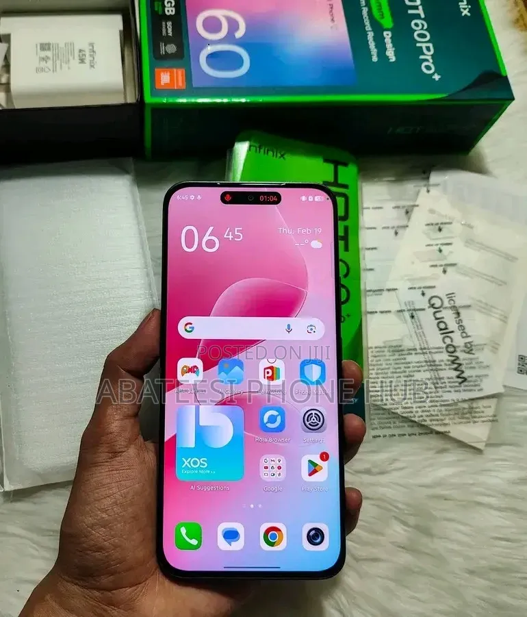 New Infinix Hot 60 Pro+ 256 GB Black
