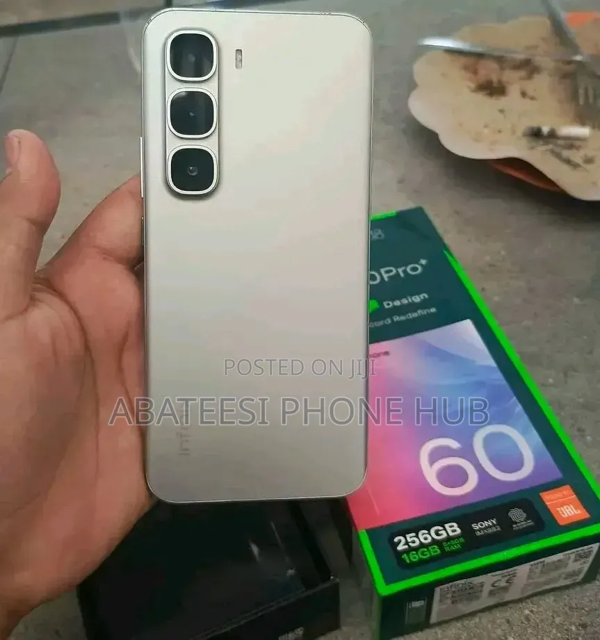 New Infinix Hot 60 Pro+ 256 GB Silver