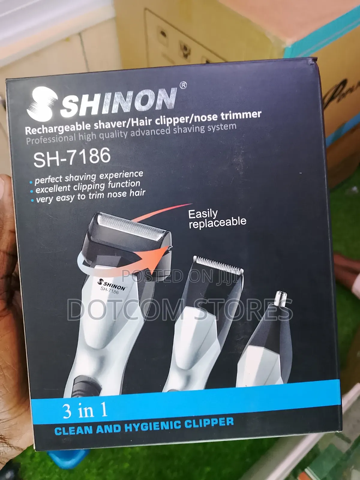 Shinon Sh7186 Rechargeable Hair Clipper