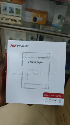 Hikvision 12 Volts 8 Channel Cctv Power Supply