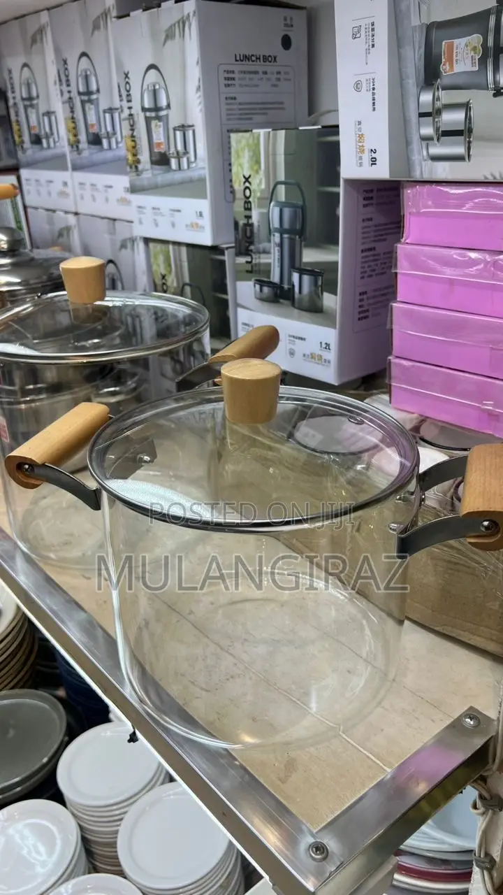 Glass Saucepan