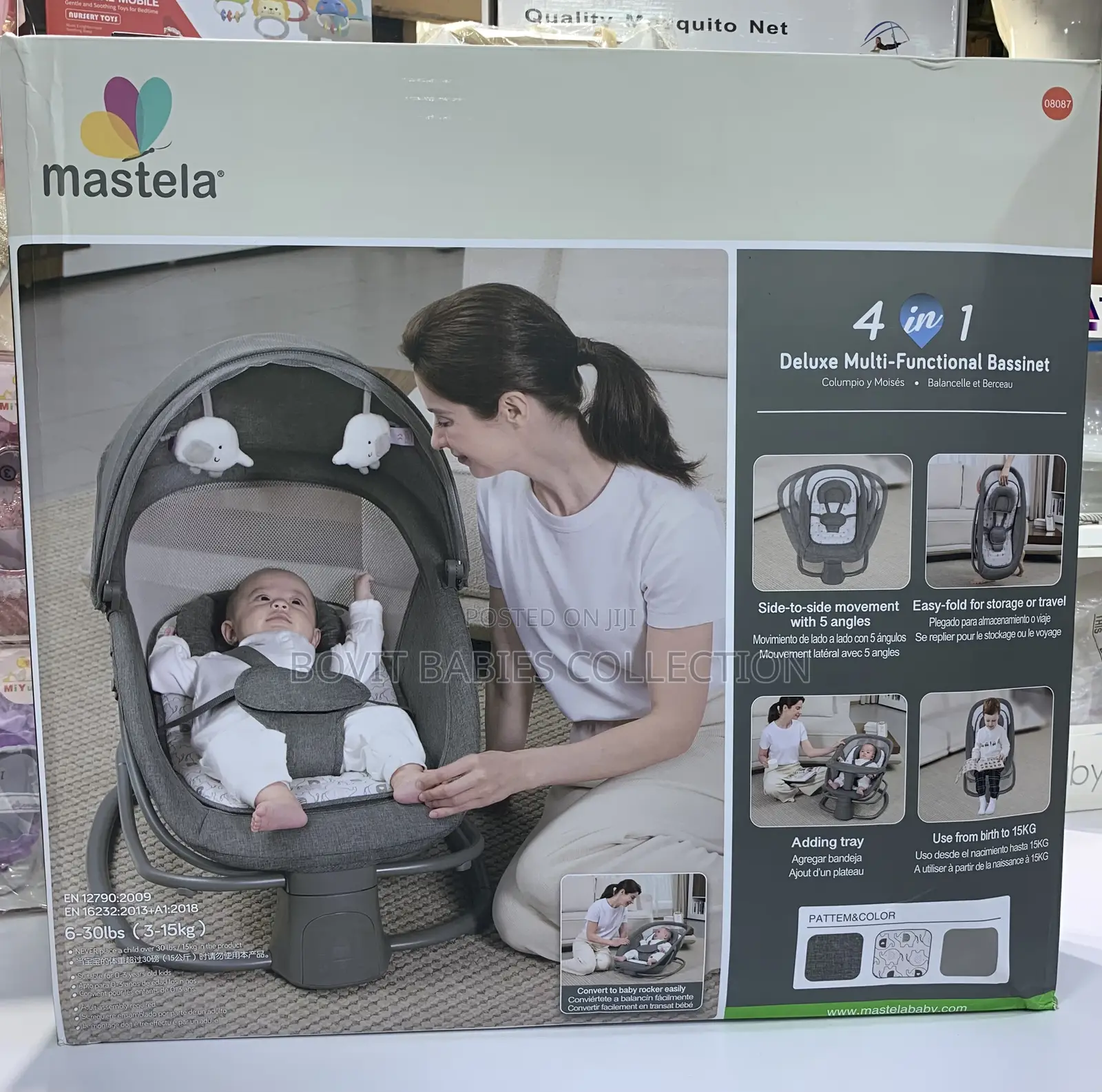 Mastela Baby Electric Swing 4in1