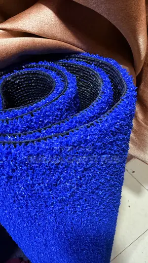 Modern Blue Grass Carpet for Events Decorations