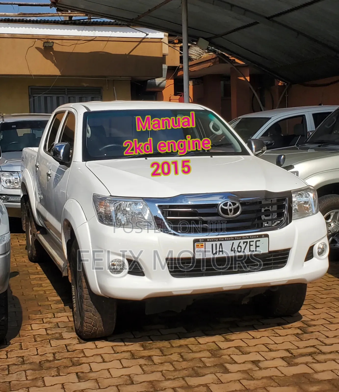 Toyota Hilux 2015 White