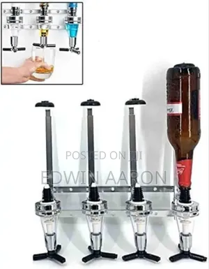 4 Way Wall Mounted Liquor Dispenser