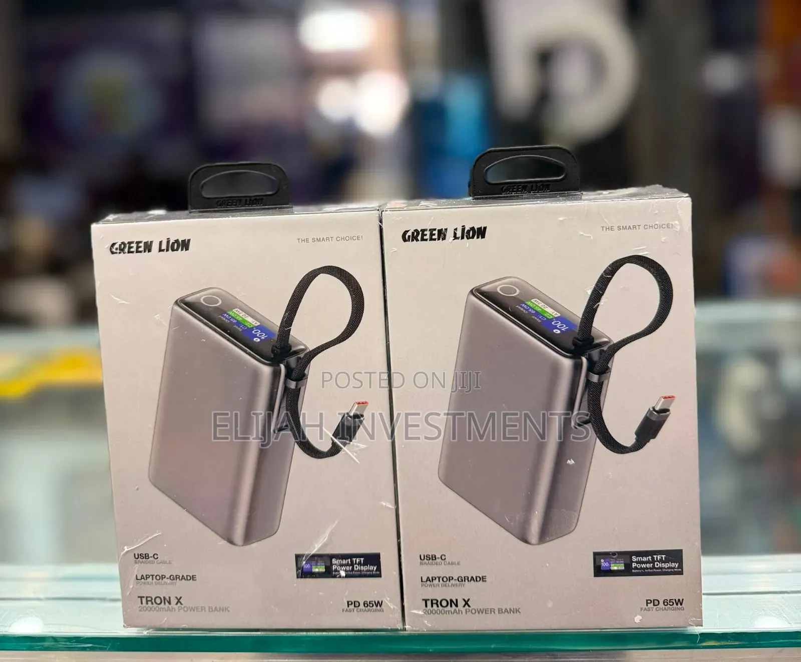 Tron X 20000mah Power Bank, Pd 65w Fast Charging