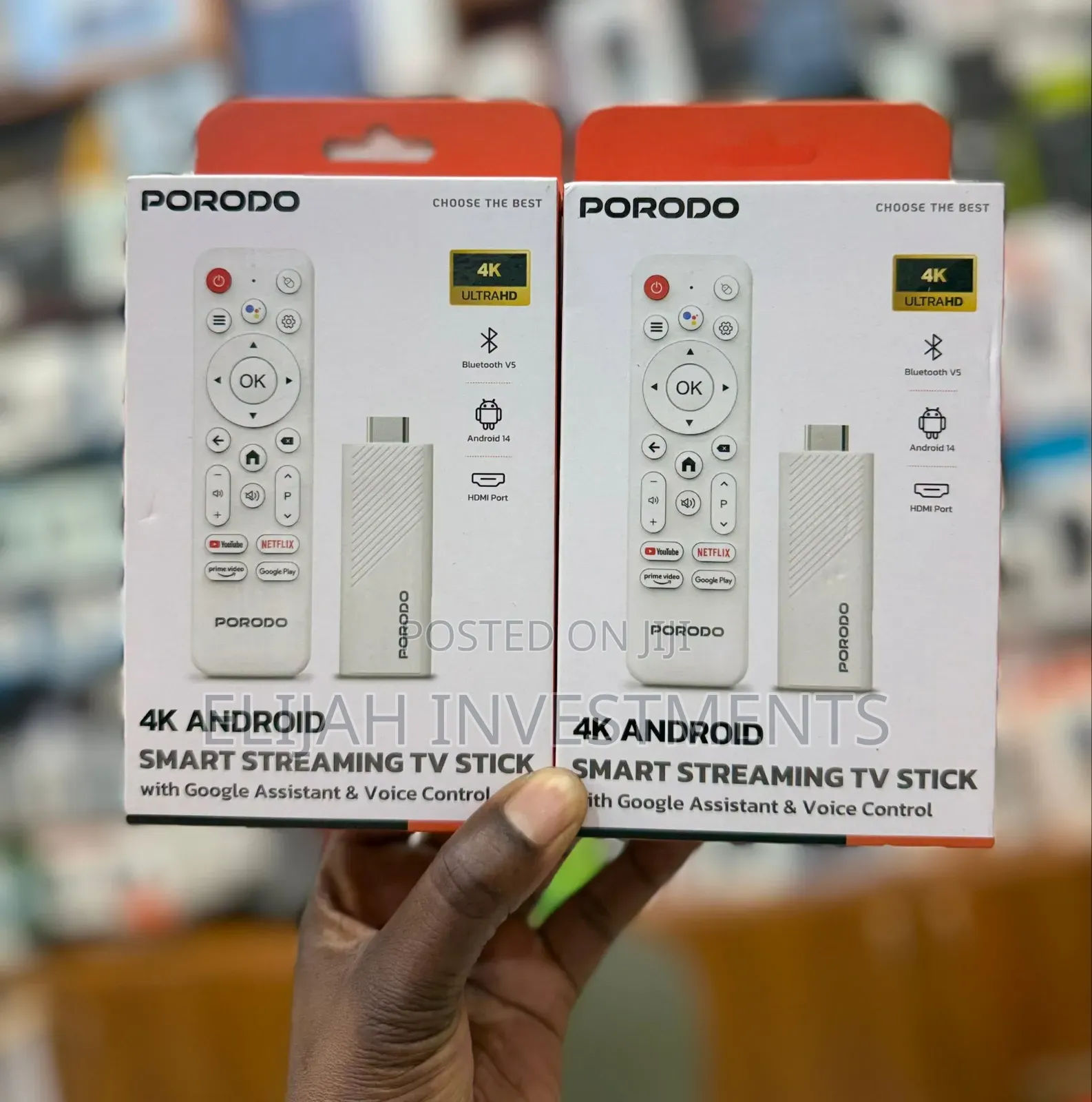Porodo Android Smart Streaming Tv Stick