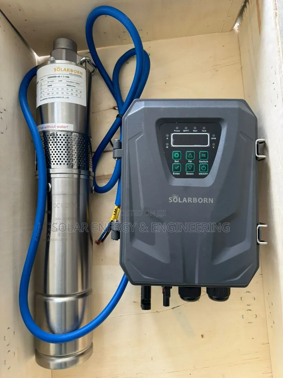 Solar Water Pumping System - Commercial Irrigation Pump