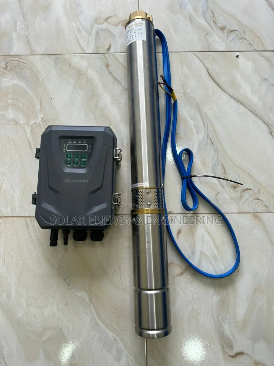 Solar Water Pumping System - Commercial Irrigation Pump