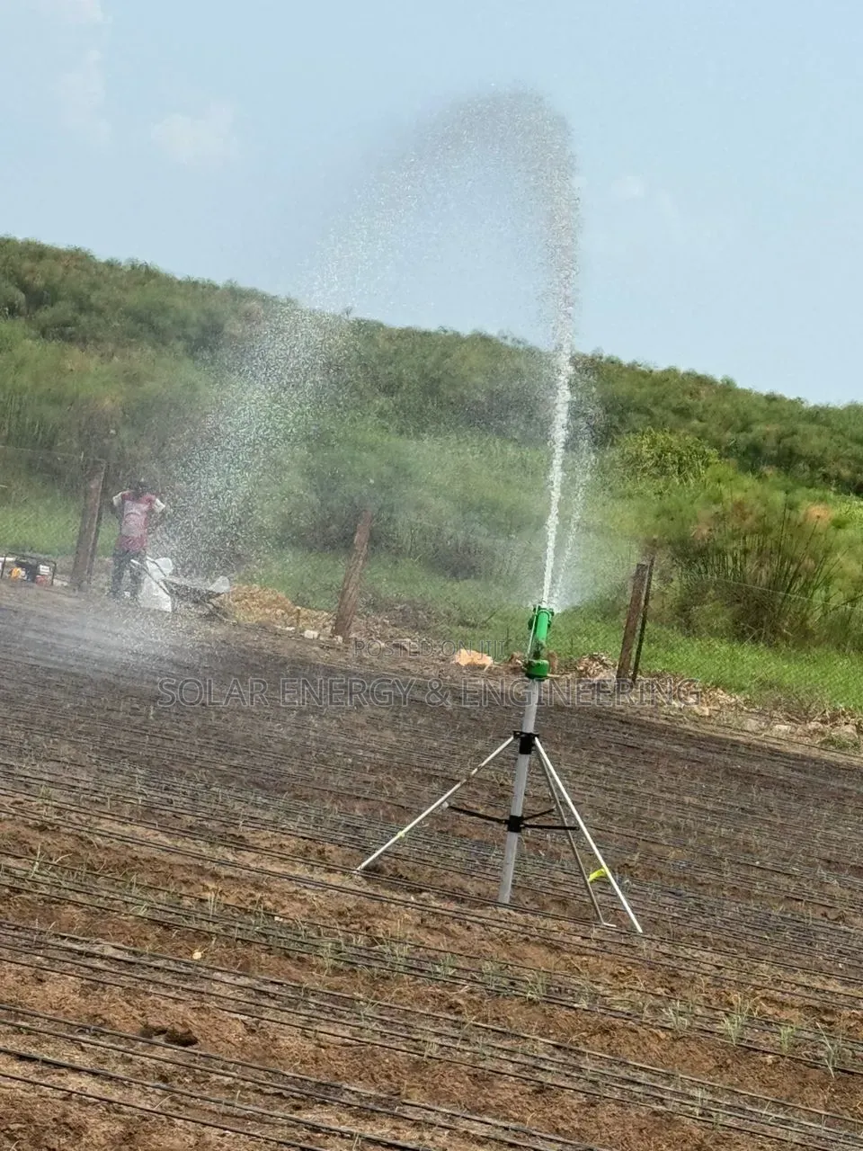Solar Water Pumping System - Commercial Irrigation Pump