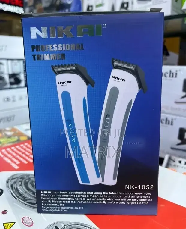 Nikai Rechargeable Professional Trimmer, Model Nk-1052.