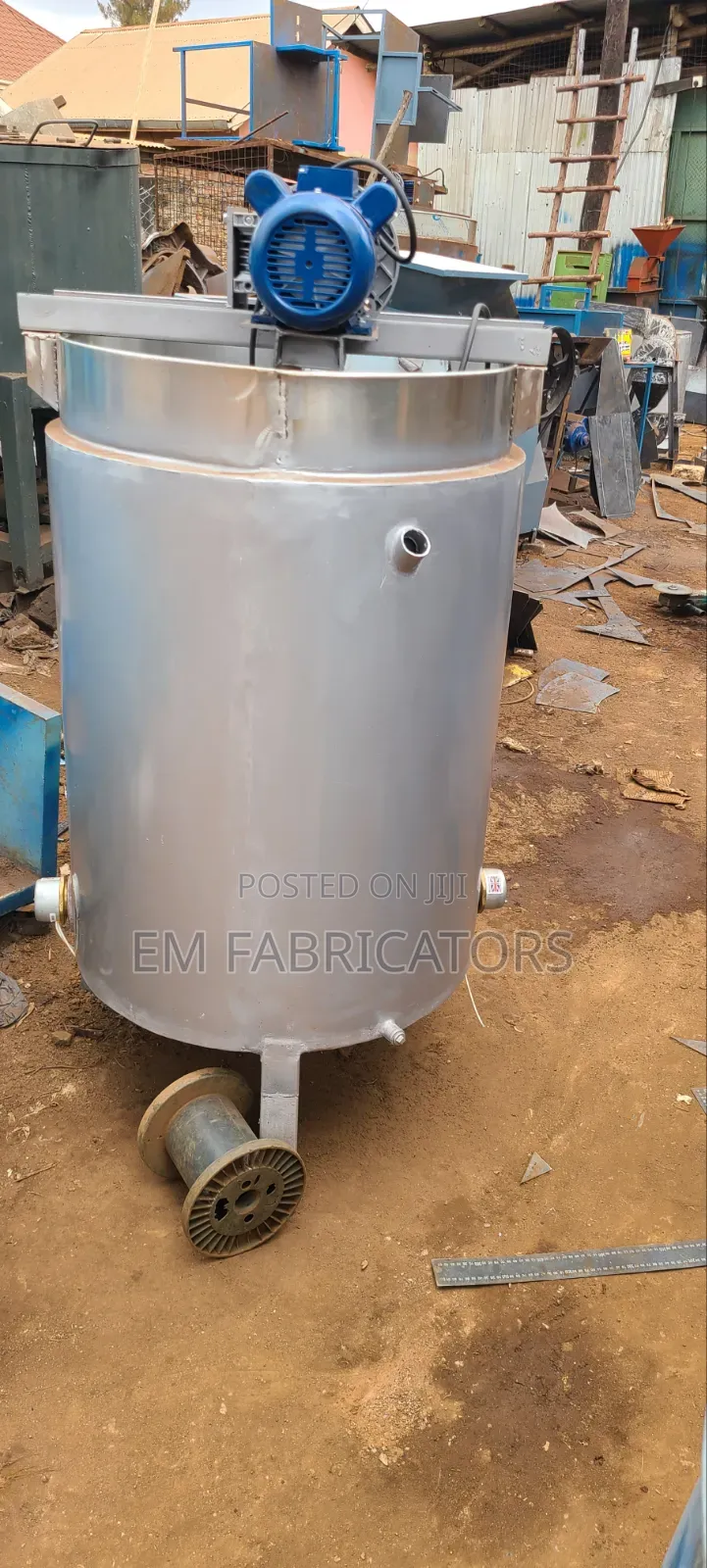 400l Stainless Steel Soap Mixer Boiler. ( 400kgs)