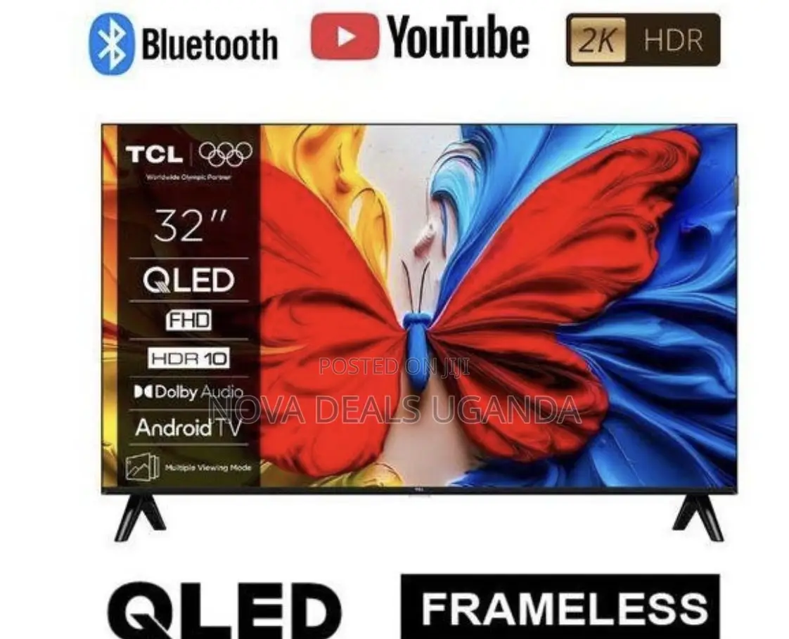 TCL 32s5k 32 Inch Qled Tv Black Smart Inbuilt Wiyh Free to Air
