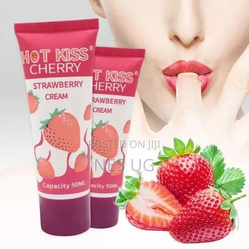 Hot Kiss 3in1 Cherry Straw Berry Water Based Personal Lubricant - 50ml
