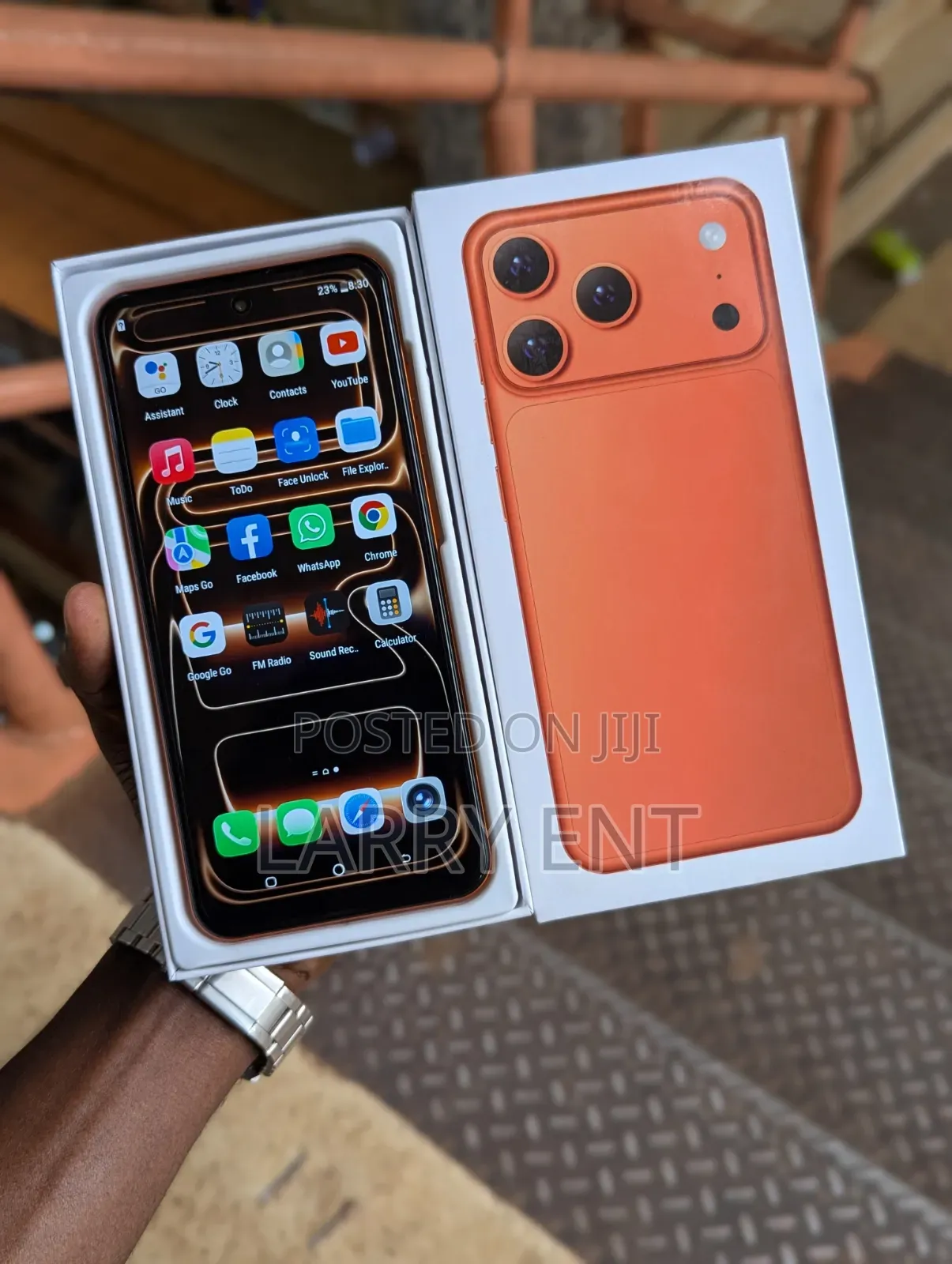 New Mobile Phone 128 GB Orange
