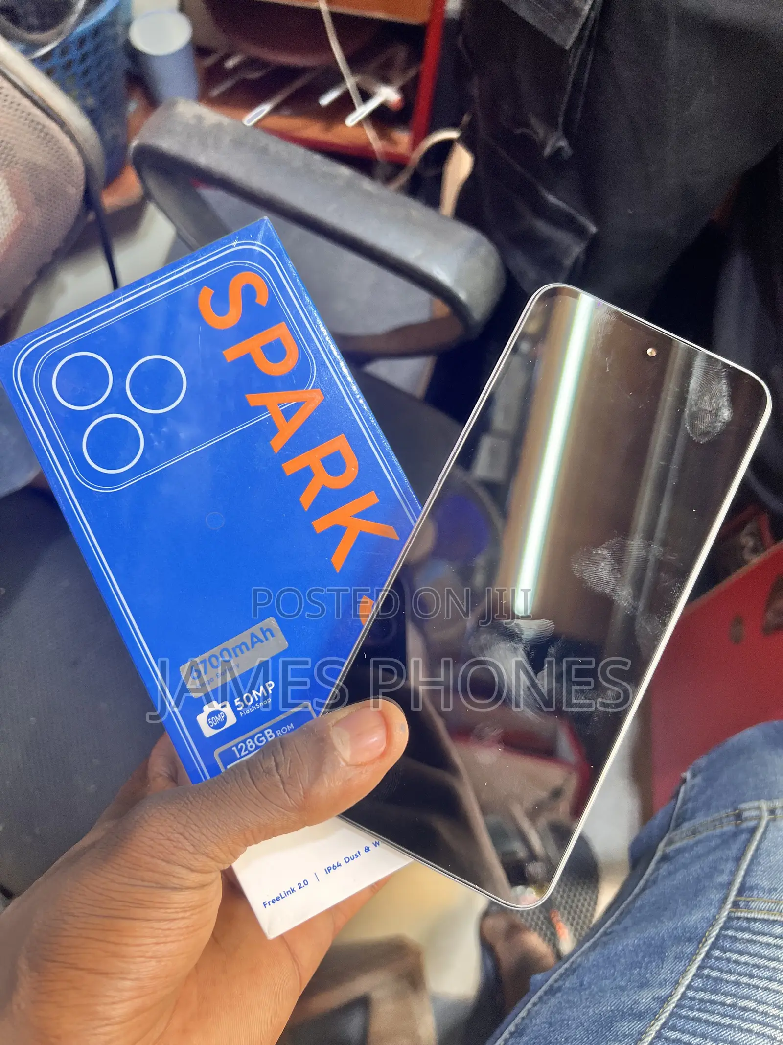 New Tecno Spark 50 128 GB Black