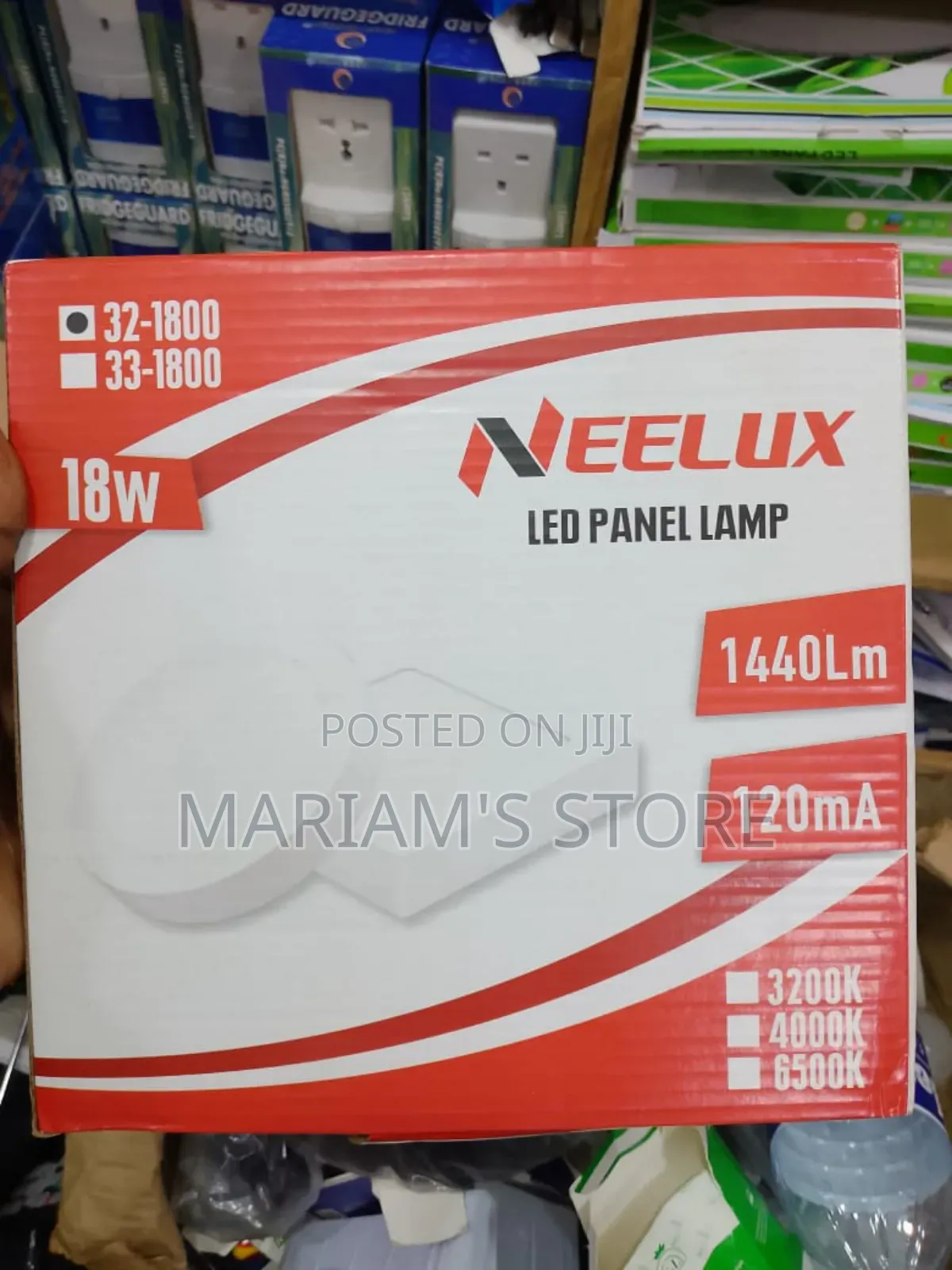 Neelux 18w Led Panel Lamp Provides 1440 Lumens of Brightness .