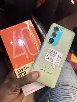 New Tecno Spark 40 Pro+ 256 GB Green