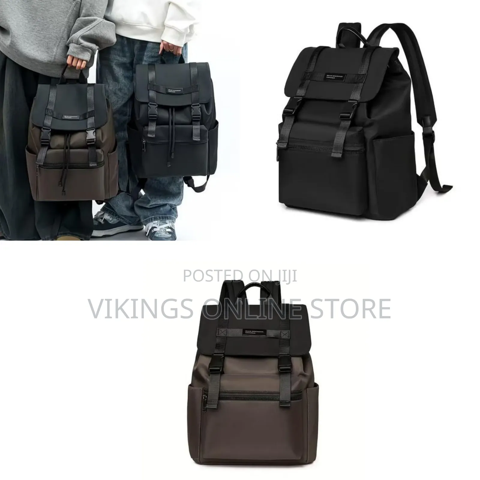 Casual Large Capacity Unisex Backpack School Bag Suitable for Laptops