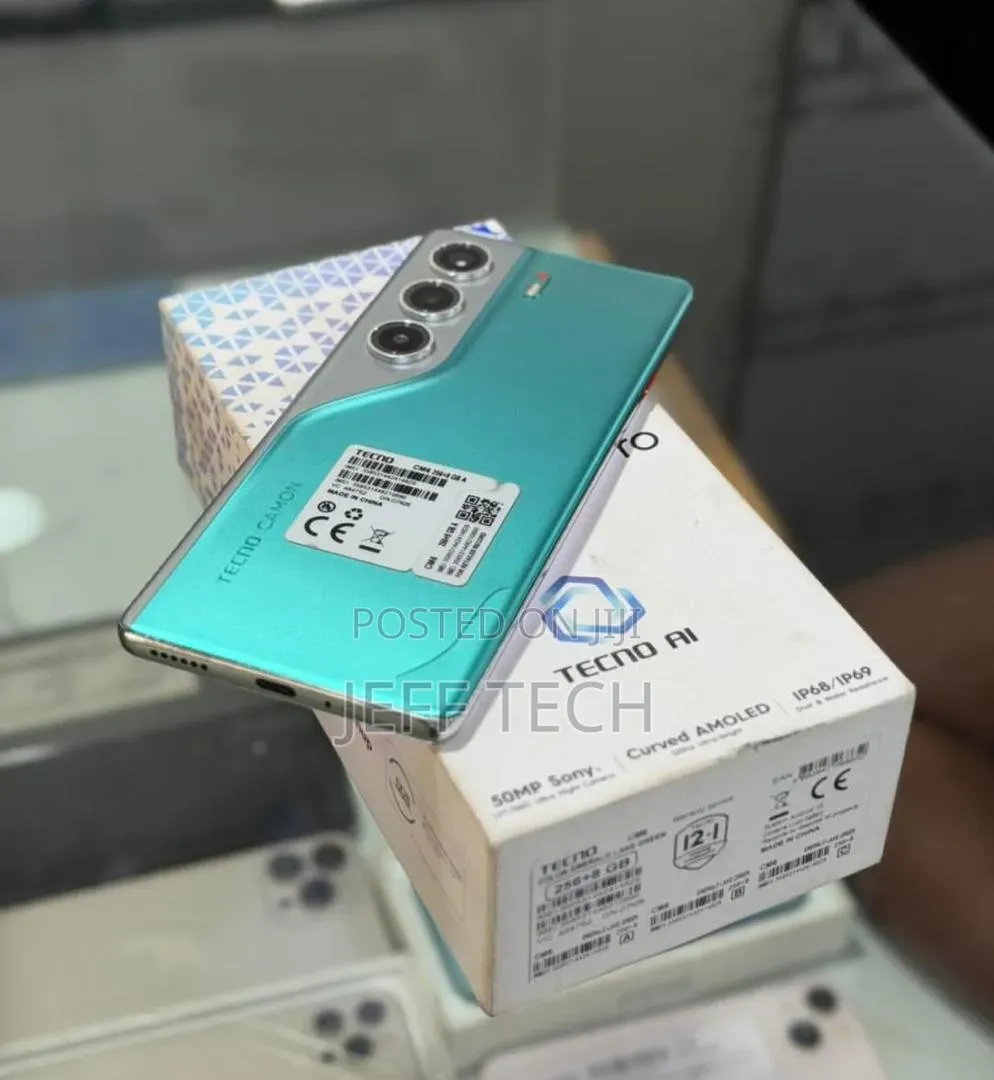 New Tecno Camon 40 Pro 5G 256 GB Green