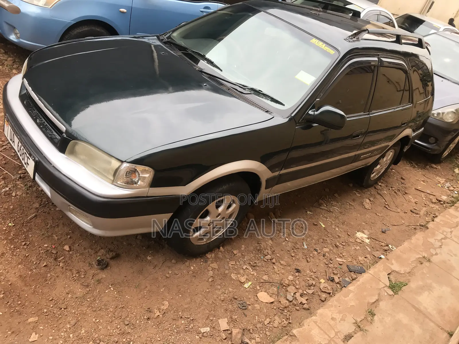 Toyota Carib 2000 Green