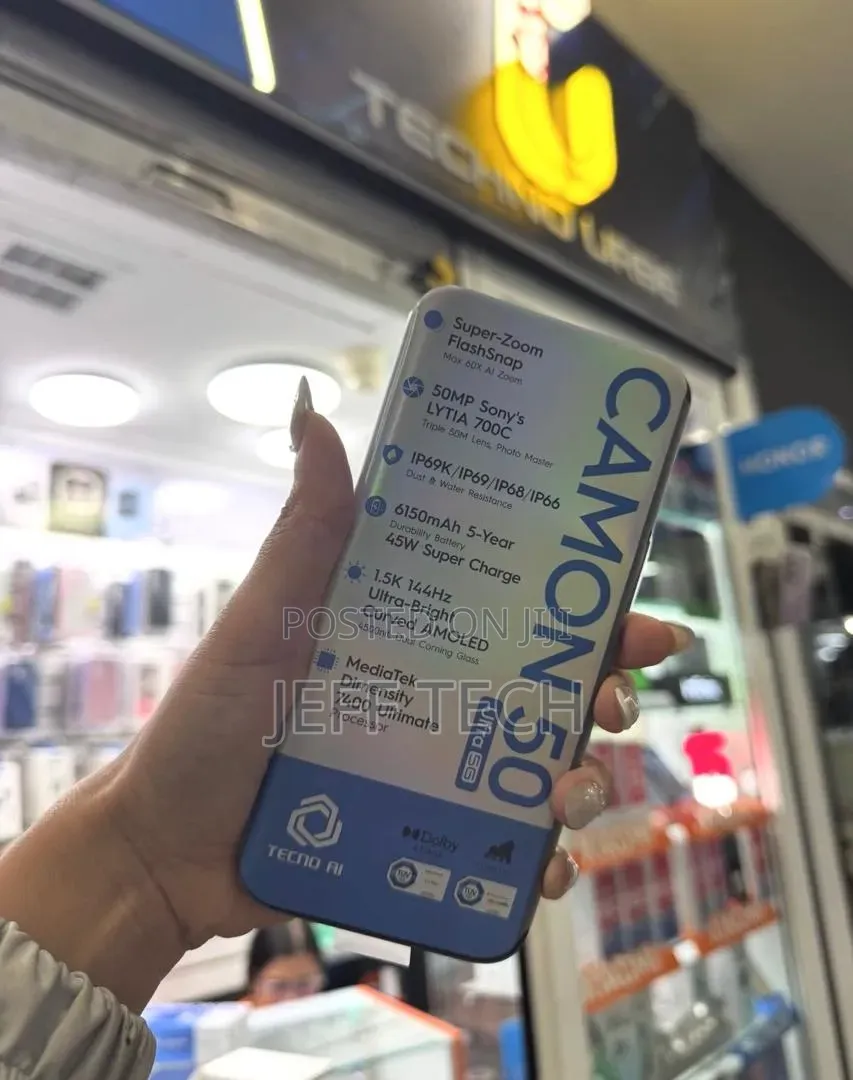 New Tecno Camon 50 Ultra 256 GB Green