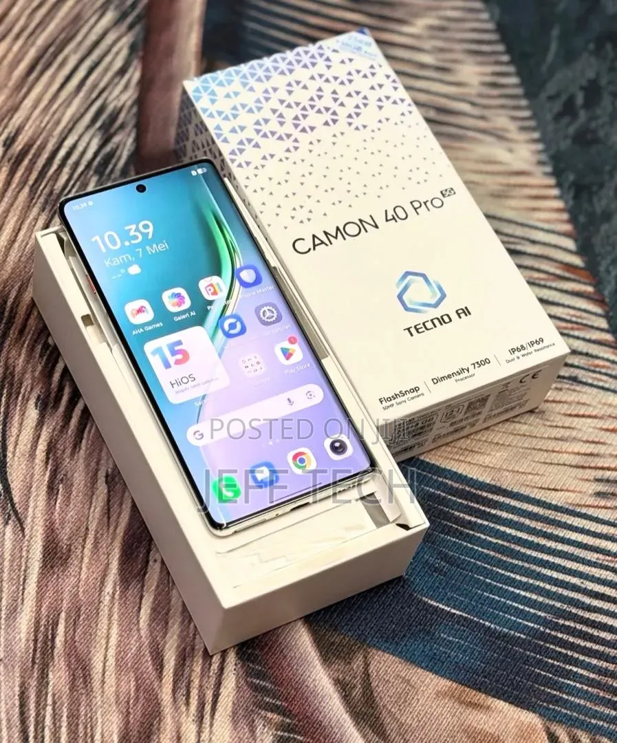 New Tecno Camon 40 Pro 5G 256 GB Green