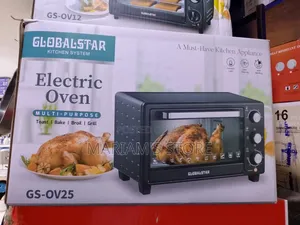 Globalstar Electric Oven With a 12-Liter Capacity for Small Spaces