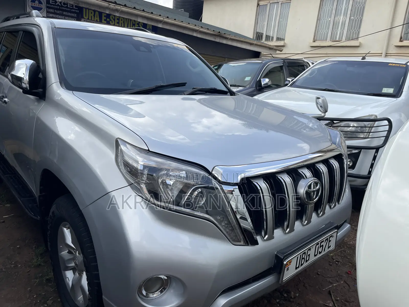 Toyota Land Cruiser Prado 2015 Silver