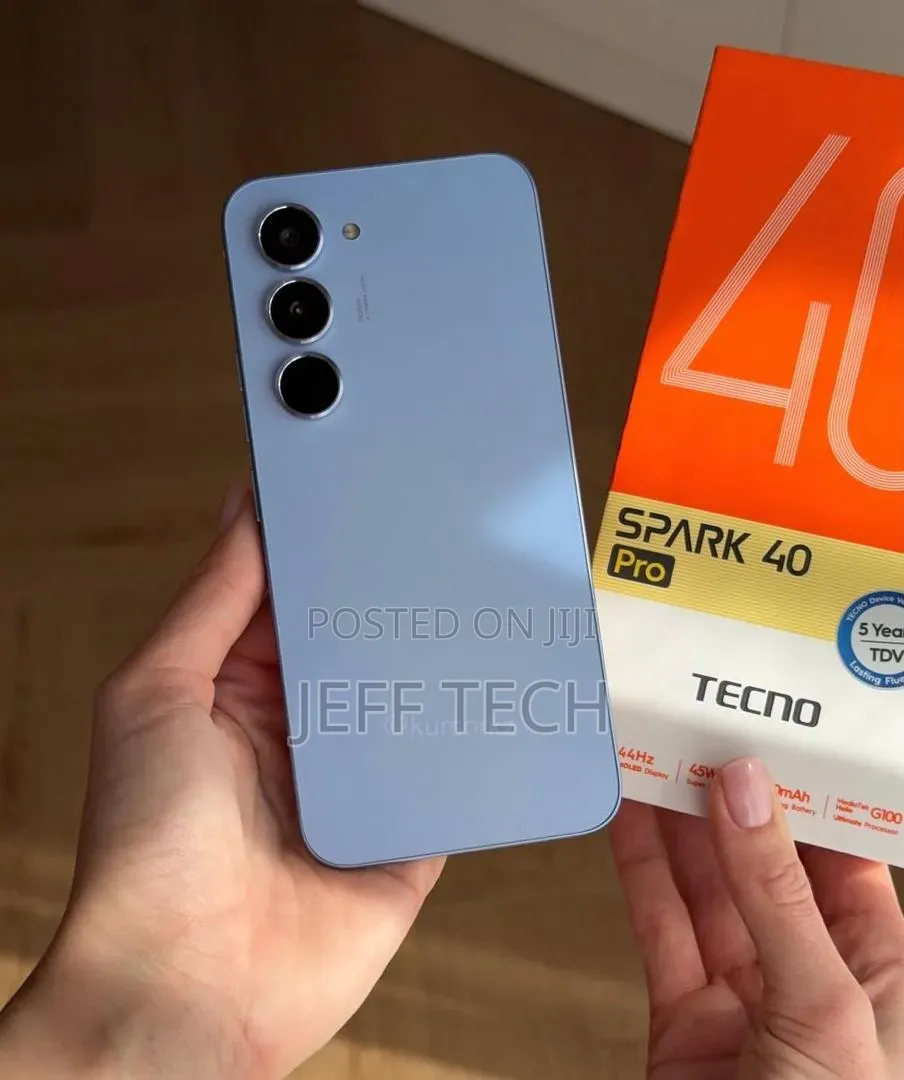 New Tecno Spark 40 Pro 256 GB Blue