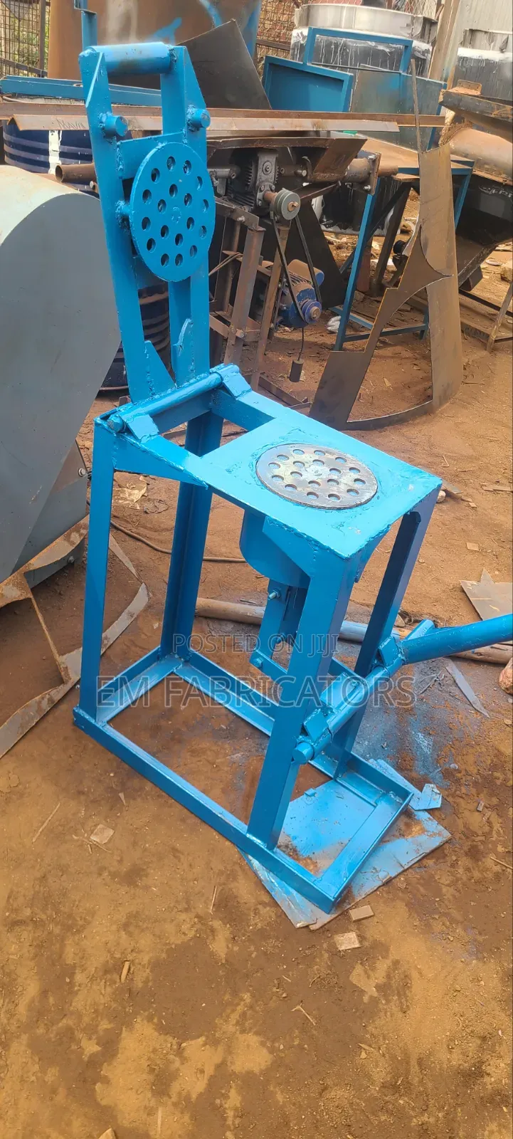 8"By 6"Heavy Duty Manual Honeycomb Briquette Machine (60 PCS/Hr)
