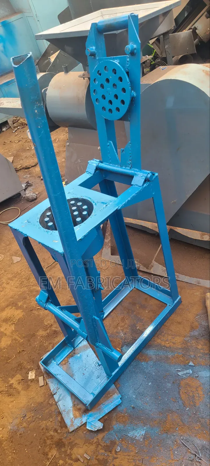 8"By 6"Heavy Duty Manual Honeycomb Briquette Machine (60 PCS/Hr)