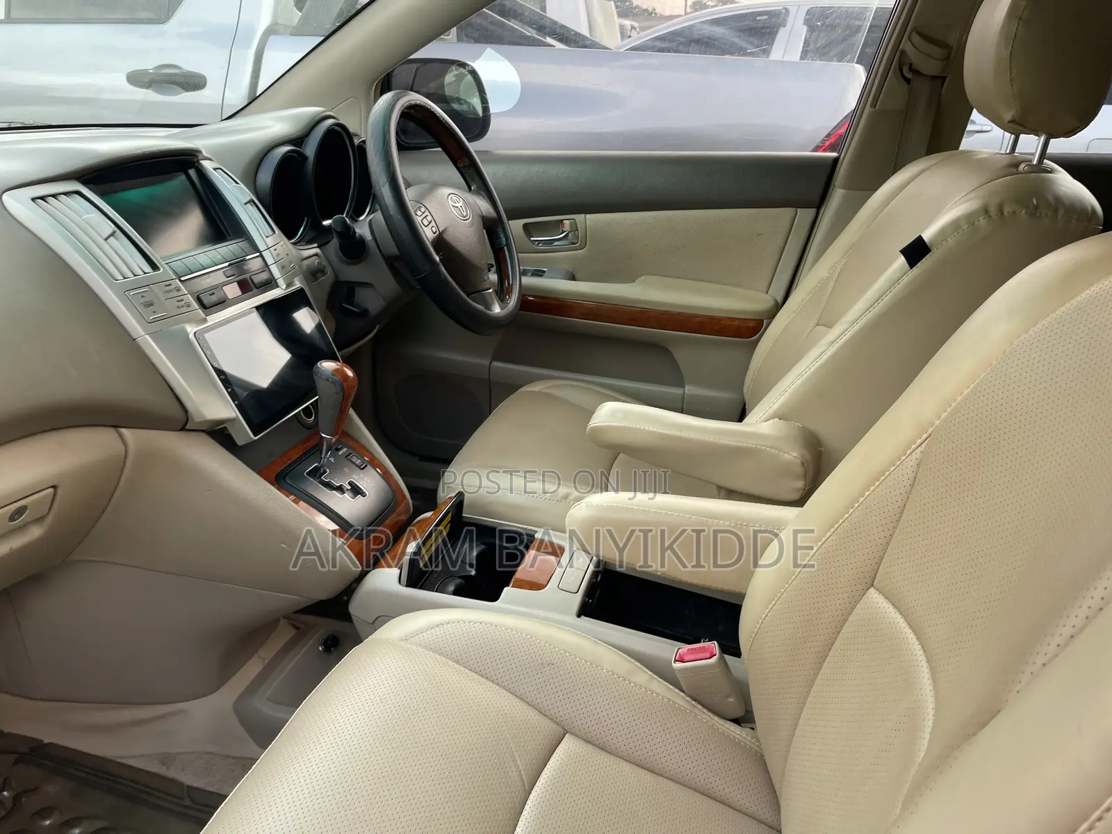Toyota Harrier 2007 Maroon