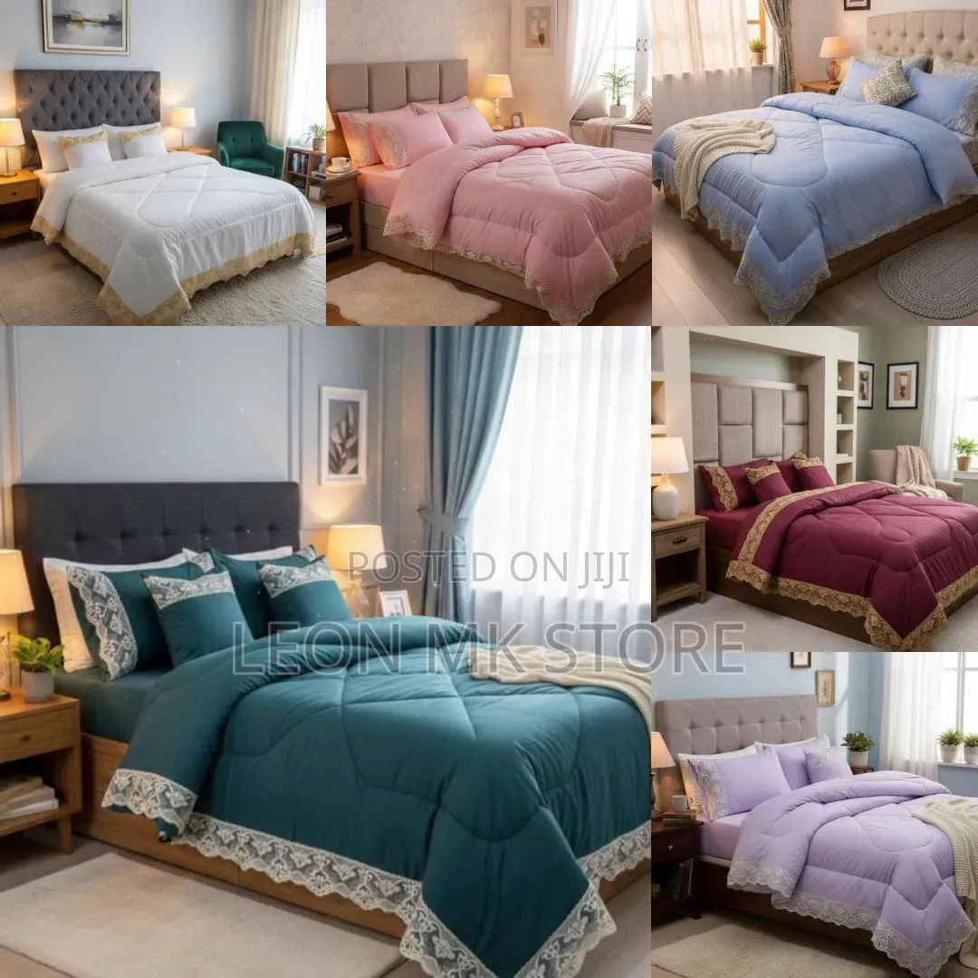 Elegant Indigo Plain Comforter