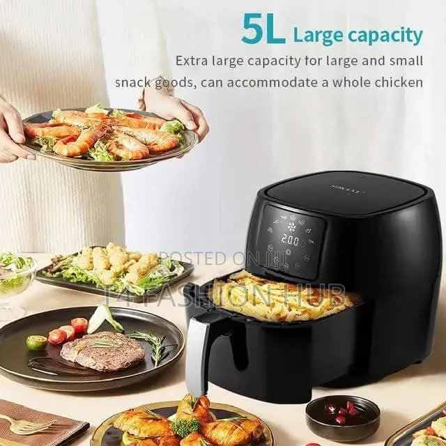 Sokany Digital Air Fryer 5 Litre With Touch Control