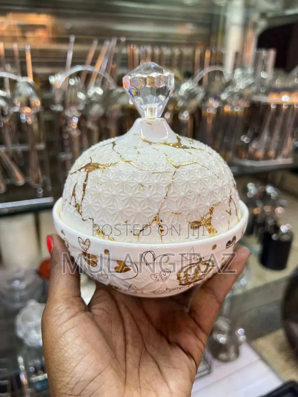 Ceramic Sugar Bowl
