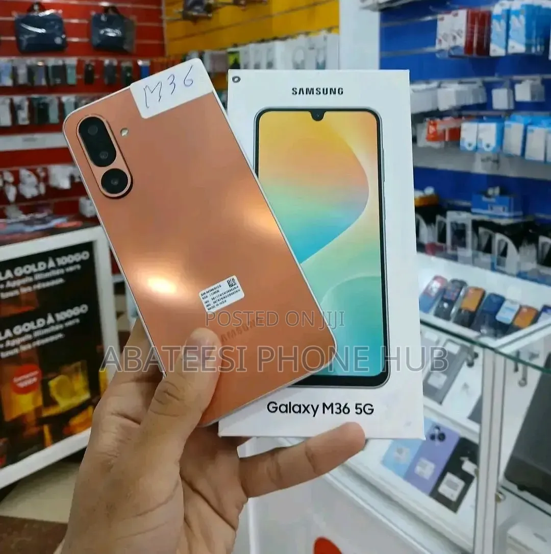 New Samsung Galaxy M36 5G 128 GB Orange