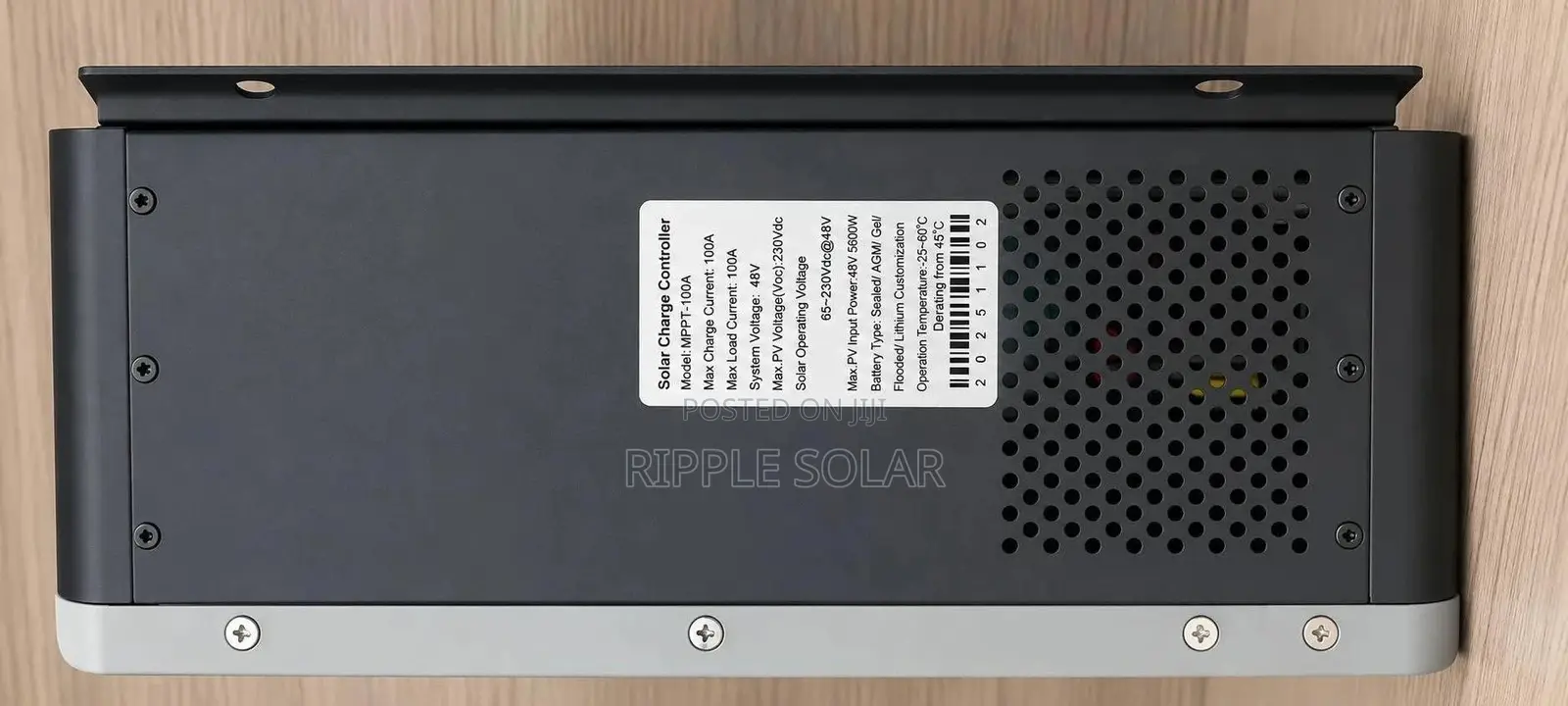 100a MPPT Solar Charge Controller 48v 5600w Solar System Kampala
