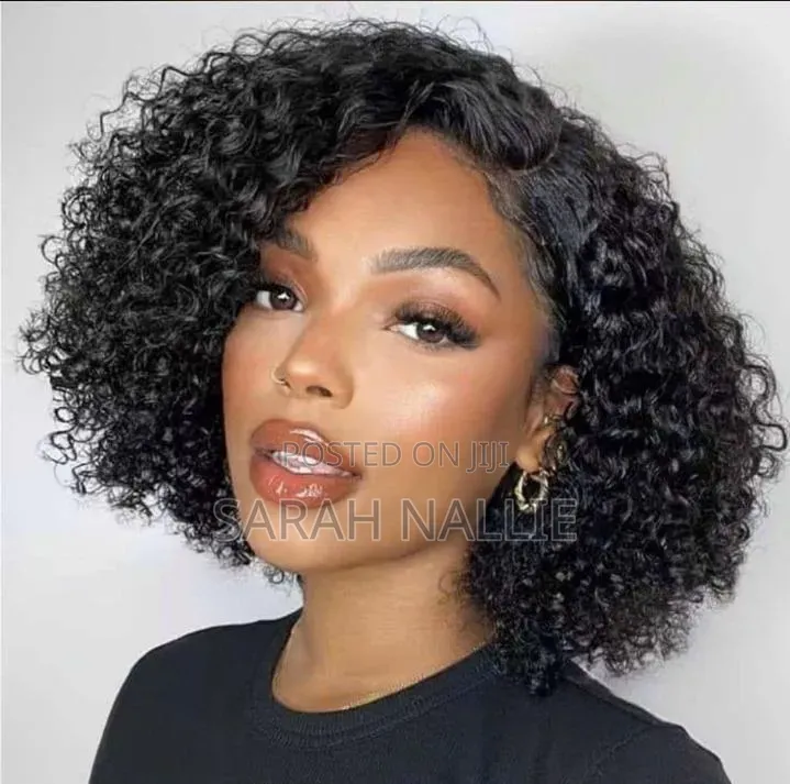 Short Curly Bob Wig