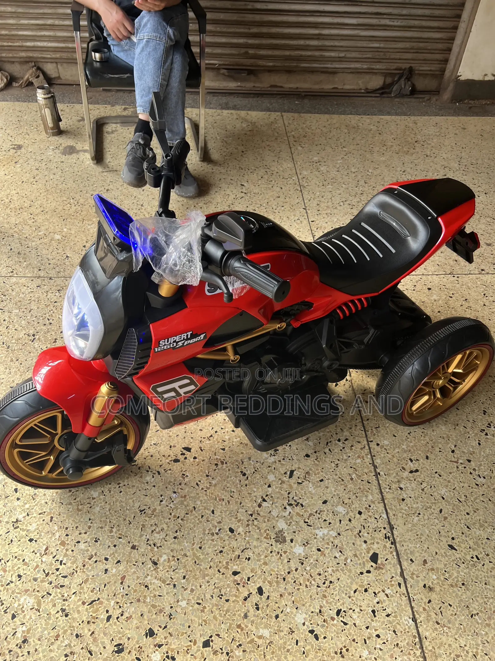 Rechargeable Kids Motorcycle Red 1 to 15 Years